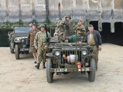 Arromanche 6 juin 2013 Rumes Taintignies 2nd armored