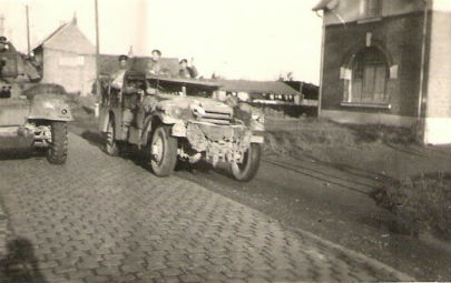 Libération Genech 1944 , Rumes , Tournai 2nd armored Taintignies