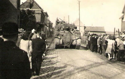 Libération Genech 1944 , Rumes , Tournai 2nd armored Taintignies